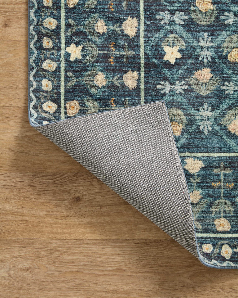 Loloi Rifle Paper Co. Eden Collection EDE-02 Mughal Garden Cream 7'-6" x 9'-6" Area Rug