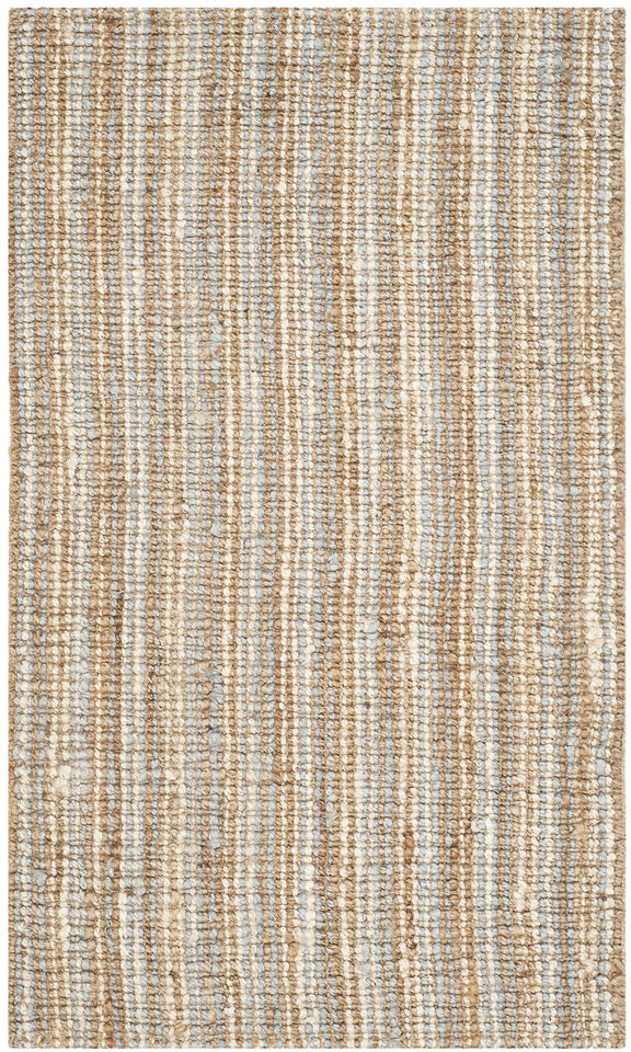 SAFAVIEH Area Rug 9x12 - Natural Fiber Collection - Large - Natural Brown, Handmade Jute, Farmhouse Style, Chunky Textured Thick Pile (NF447A)