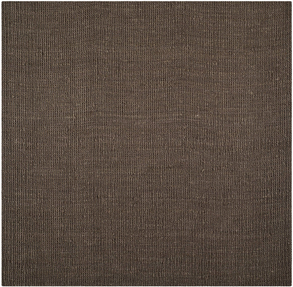 SAFAVIEH Area Rug 9x12 - Natural Fiber Collection - Large - Natural Brown, Handmade Jute, Farmhouse Style, Chunky Textured Thick Pile (NF447A)