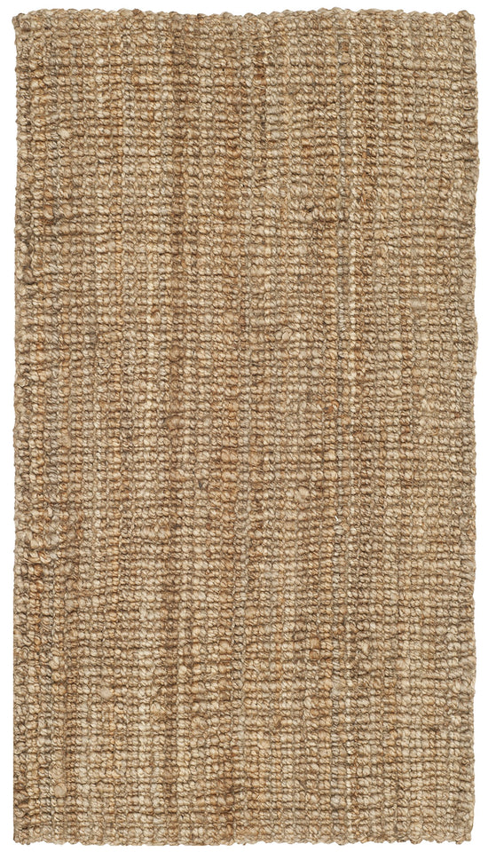 SAFAVIEH Area Rug 9x12 - Natural Fiber Collection - Large - Natural Brown, Handmade Jute, Farmhouse Style, Chunky Textured Thick Pile (NF447A)