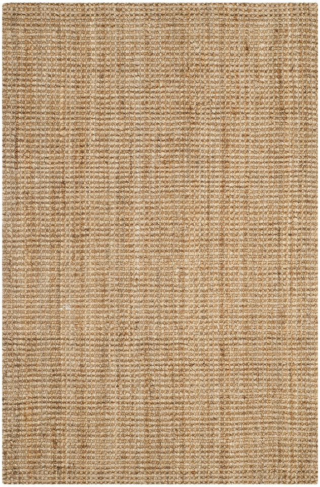 SAFAVIEH Area Rug 9x12 - Natural Fiber Collection - Large - Natural Brown, Handmade Jute, Farmhouse Style, Chunky Textured Thick Pile (NF747A)