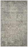 SAFAVIEH Evoke Collection Area Rug - 9' x 12', Ivory & Taupe, Oriental Distressed Design, Non-Shedding & Easy Care, Ideal for High Traffic Areas in Living Room, Bedroom (EVK256E)