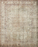 Loloi Margot Collection MAT-01 Antique/Sage 8'-6" x 11'-6" Area Rug, No-Shed Easy Clean Large Patterned Area Rug for Living Room, Bedroom, Dining Area