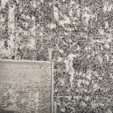 SAFAVIEH Evoke Collection Area Rug - 9' x 12', Ivory & Taupe, Oriental Distressed Design, Non-Shedding & Easy Care, Ideal for High Traffic Areas in Living Room, Bedroom (EVK256E)