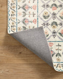 Loloi Rifle Paper Co. Eden Collection EDE-02 Mughal Garden Cream 7'-6" x 9'-6" Area Rug