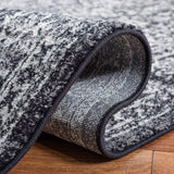 SAFAVIEH Evoke Collection Area Rug - 9' x 12', Ivory & Taupe, Oriental Distressed Design, Non-Shedding & Easy Care, Ideal for High Traffic Areas in Living Room, Bedroom (EVK256E)