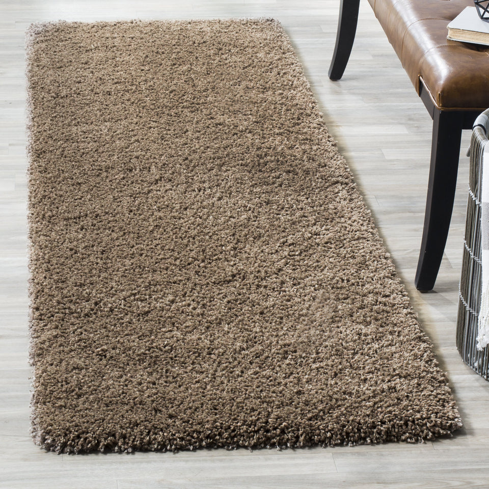 SAFAVIEH Area Rug 8x10 - California Shag Collection - Large - Beige, Non-Shedding & Easy Cleaning, Ultra Plush Thick Pile, Ideal for Living Room, Bedroom, Dining Space (SG151-1313)