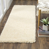 SAFAVIEH Area Rug 8x10 - California Shag Collection - Large - Beige, Non-Shedding & Easy Cleaning, Ultra Plush Thick Pile, Ideal for Living Room, Bedroom, Dining Space (SG151-1313)