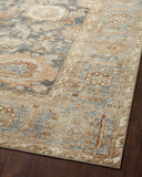 Loloi Margot Collection MAT-01 Antique/Sage 8'-6" x 11'-6" Area Rug, No-Shed Easy Clean Large Patterned Area Rug for Living Room, Bedroom, Dining Area