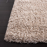 SAFAVIEH Area Rug 8x10 - California Shag Collection - Large - Beige, Non-Shedding & Easy Cleaning, Ultra Plush Thick Pile, Ideal for Living Room, Bedroom, Dining Space (SG151-1313)