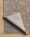 Loloi Chris Loves Julia Louisa Collection LOI-03 Taupe/Ivory 7'-10" x 10', .38" Pile Height, Area Rug