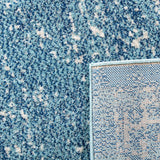 SAFAVIEH Evoke Collection Area Rug - 9' x 12', Ivory & Taupe, Oriental Distressed Design, Non-Shedding & Easy Care, Ideal for High Traffic Areas in Living Room, Bedroom (EVK256E)