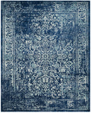 SAFAVIEH Evoke Collection Area Rug - 9' x 12', Ivory & Taupe, Oriental Distressed Design, Non-Shedding & Easy Care, Ideal for High Traffic Areas in Living Room, Bedroom (EVK256E)