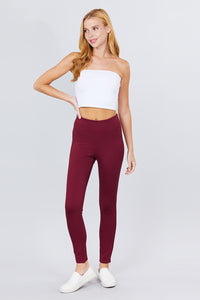 Waist Elastic Band Ponte Pants