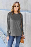 Basic Bae Full Size Round Neck Long Sleeve Top